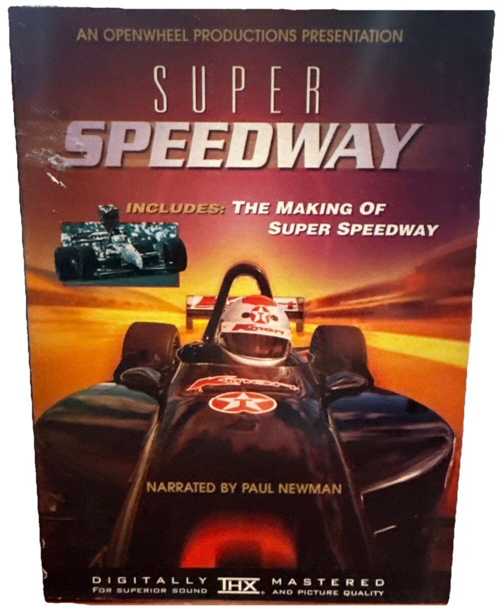 IMAX - Super Speedway DVD Narrated By Paul Newman 